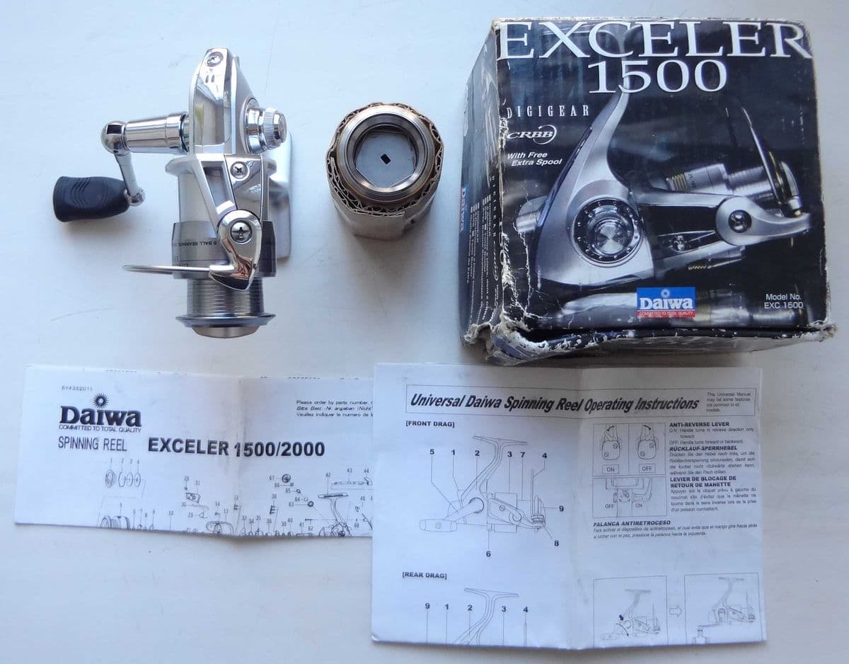 Спінінгова котушка Daiwa Exceler 1500, Київ, Київ обл.