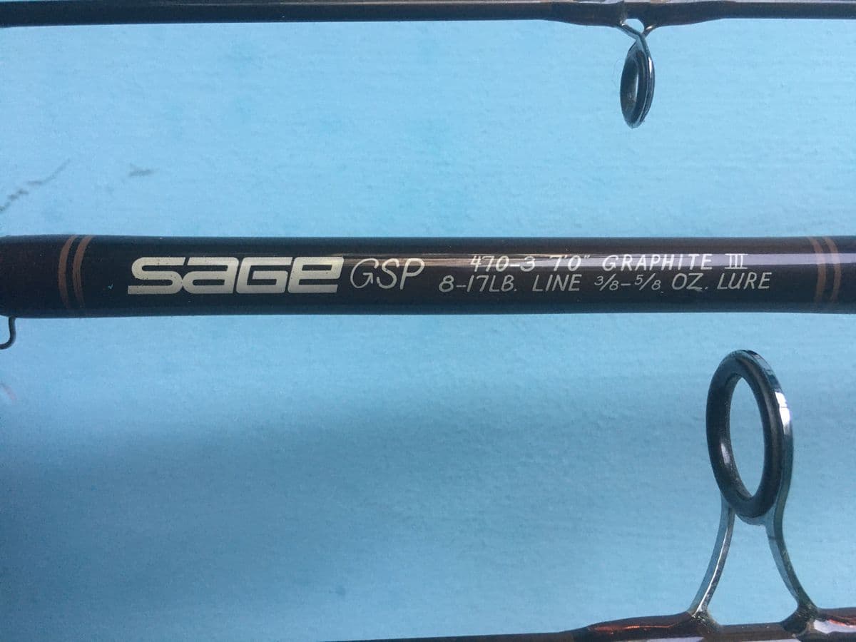 Спінінг Sage 470-3 GSP Graphite III, Шостка, Сумська обл. — фото 5 з 5
