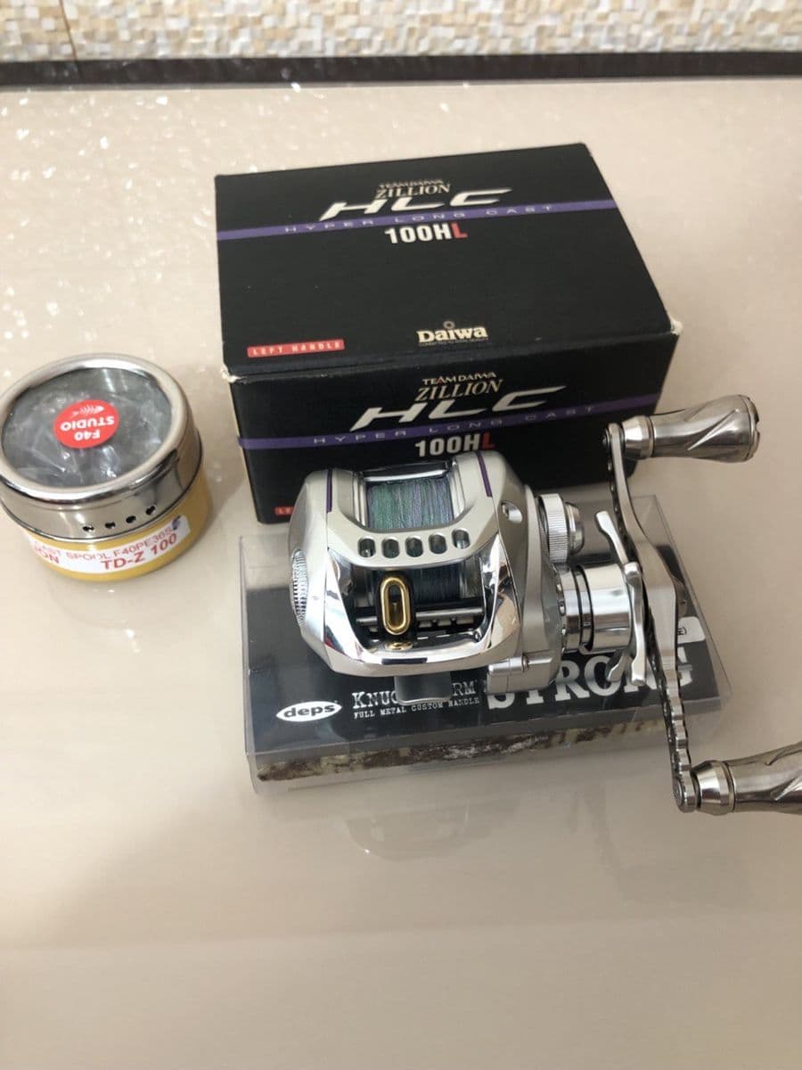 Мультиплікаторна котушка Daiwa Zillion HLC 100HL, Харків, Харківська обл.