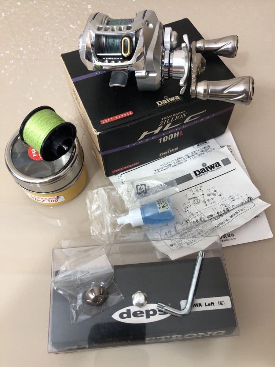 Мультиплікаторна котушка Daiwa Zillion HLC 100HL, Харків, Харківська обл. — фото 2 з 5