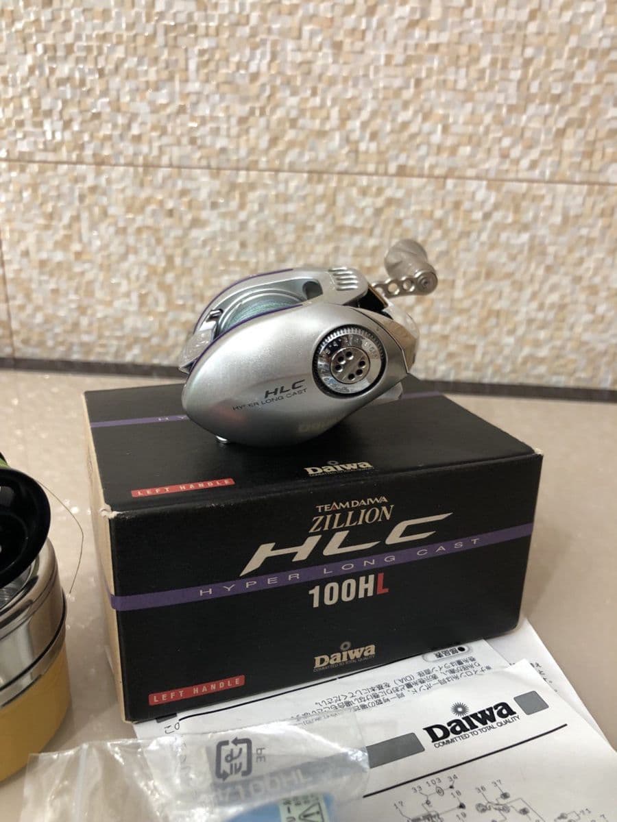 Мультиплікаторна котушка Daiwa Zillion HLC 100HL, Харків, Харківська обл. — фото 4 з 5