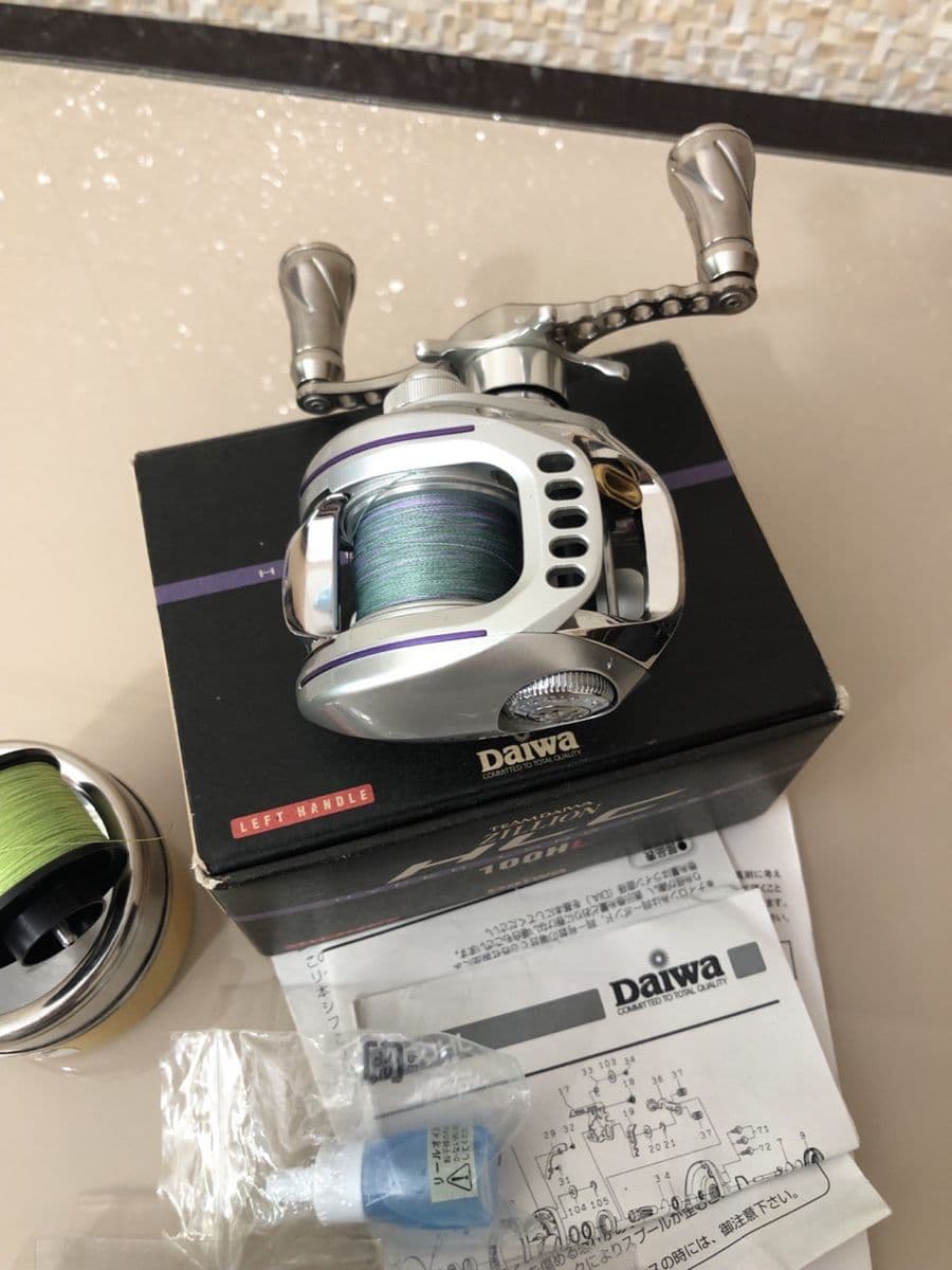 Мультиплікаторна котушка Daiwa Zillion HLC 100HL, Харків, Харківська обл. — фото 5 з 5