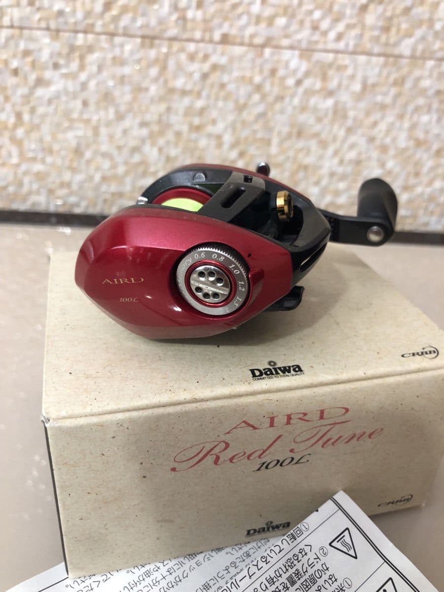 Мультиплікаторна котушка Daiwa AIRD Red Tune 100L, Харків, Харківська обл. — фото 5 з 5