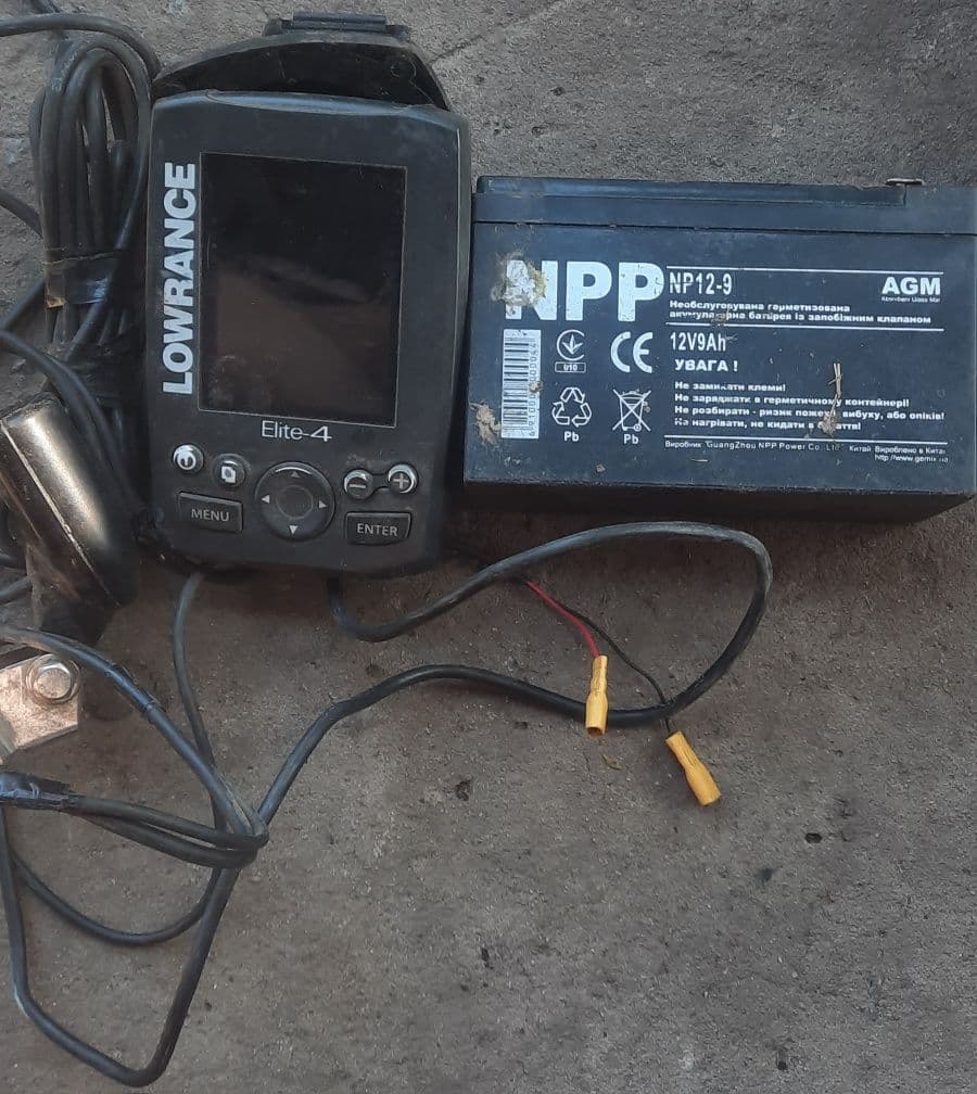 Ехолот Lowrance Elite-4 HDI, Гадяч, Полтавська обл.