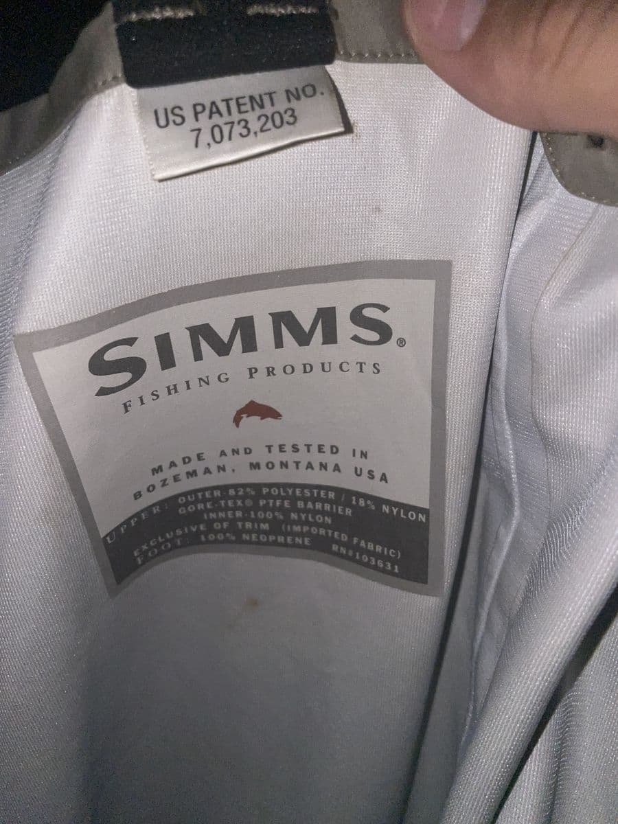 Вейдерси Simms G3 Guide Stockingfoot, Вознесенськ, Миколаївська обл. — фото 2 з 5