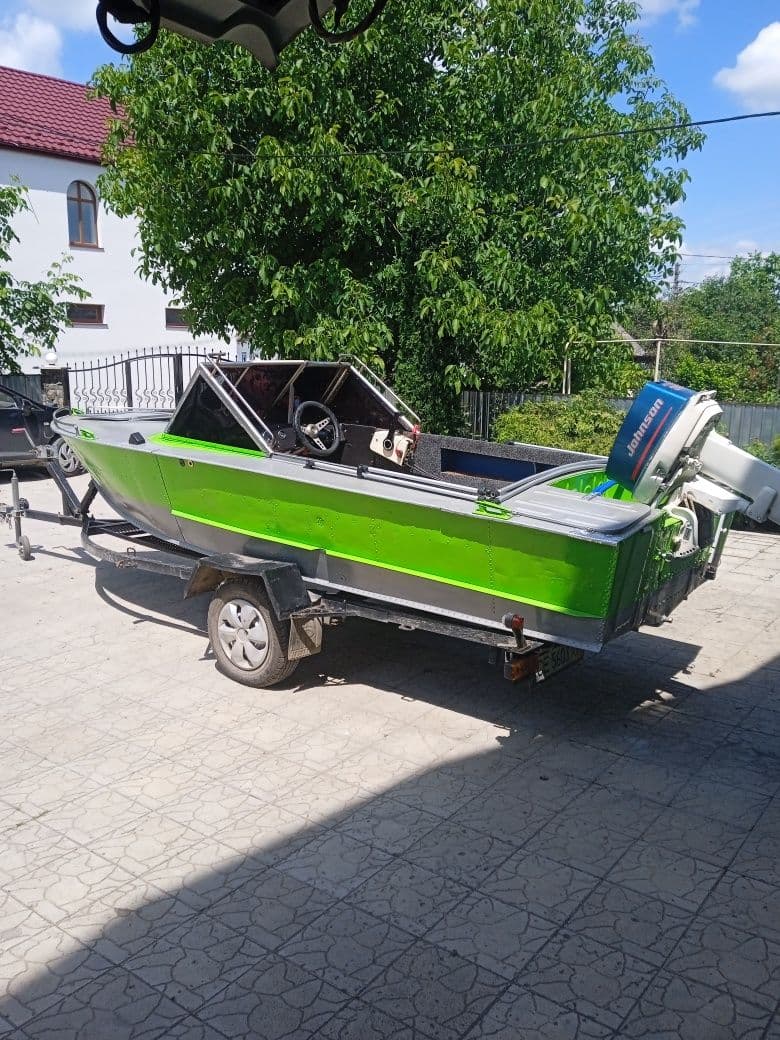 Катер Прогрес 2М з мотором Yamaha 50, Вартиківці, Чернівецька обл.