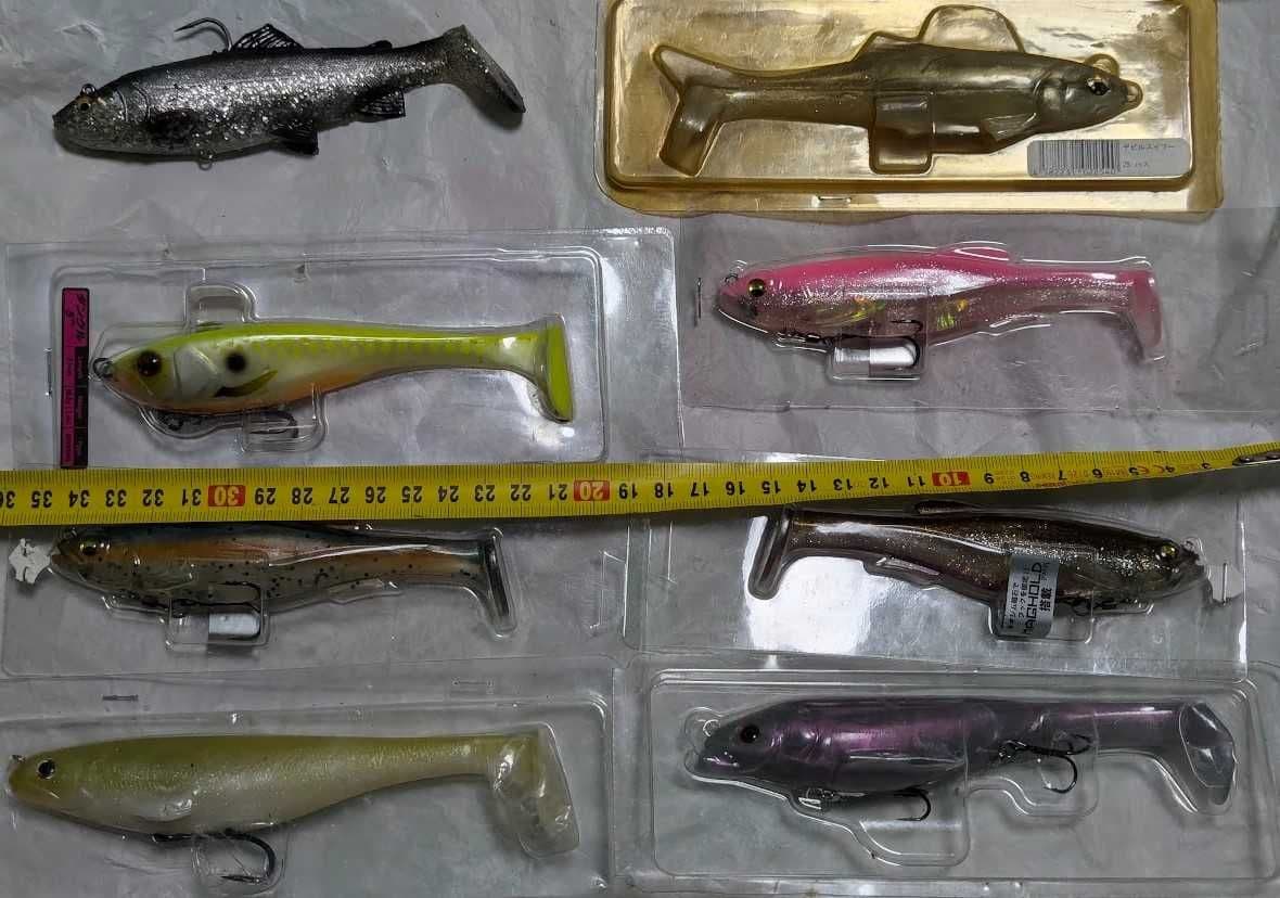 Великі силіконові приманки Raid Japan Megabass Jackall, Київ, Київ обл. — фото 4 з 5
