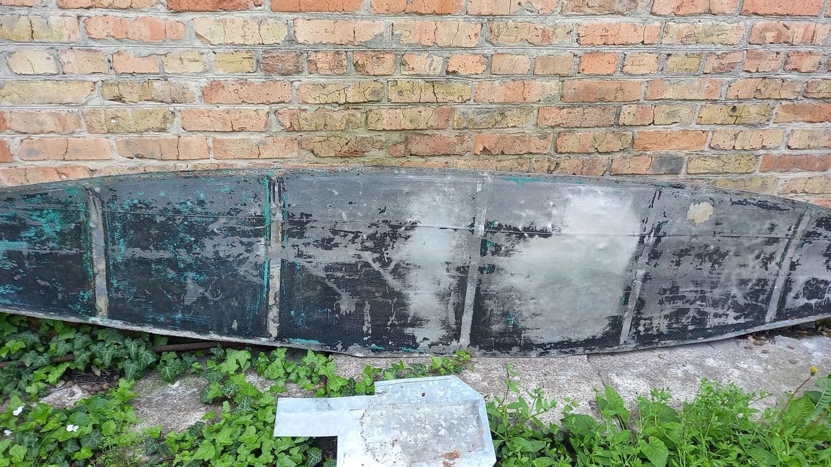 Дно для плоскодонки з дюралюмінію, Кобеляки, Полтавська обл.