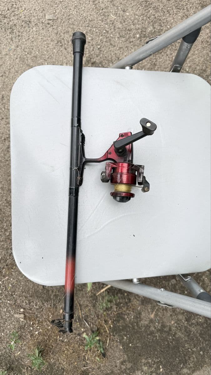 Телеспінінг Daiwa Ninja Tele з котушкою Haiba, Запоріжжя, Запорізька обл.