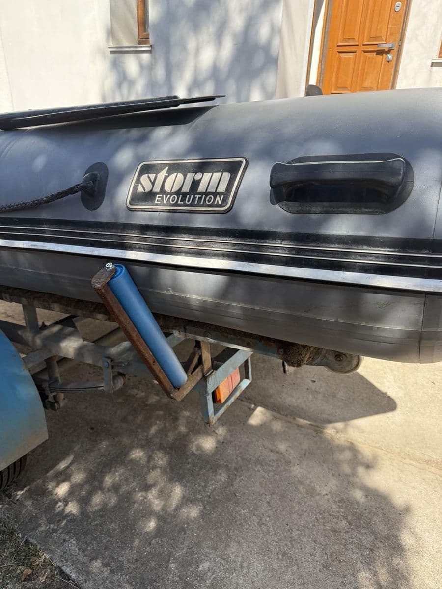 Надувний човен ПВХ Aqua-Storm STK400E з лафетом, Миколаїв, Миколаївська обл. — фото 3 з 5