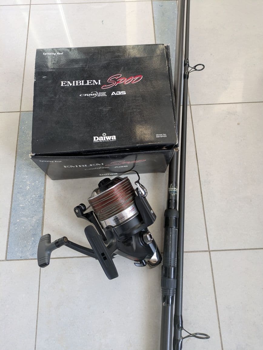 Сподове вудилище Shimano Alivio Spod з котушкою Daiwa, Мукачево, Закарпатська обл.