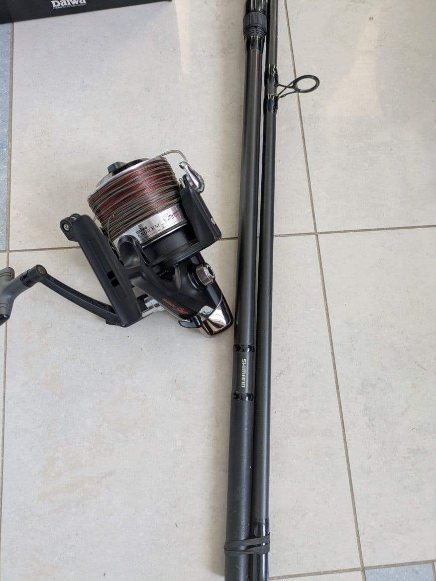 Сподове вудилище Shimano Alivio Spod з котушкою Daiwa, Мукачево, Закарпатська обл. — фото 5 з 5
