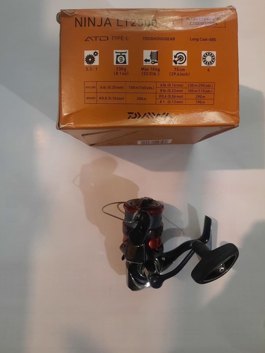 Спінінговий комплект з котушкою Daiwa Ninja LT, Київ, Київ обл. — фото 5 з 5