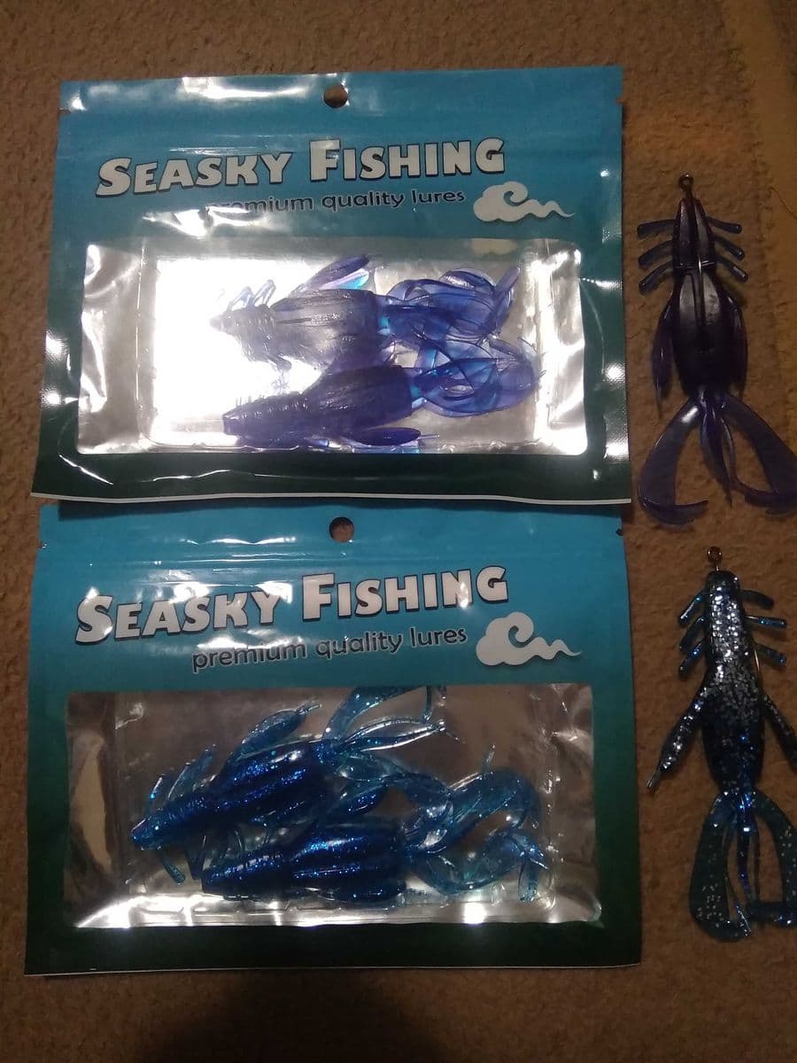Силіконова приманка Seasky Fishing Crazy Flapper, Рівне, Рівненська обл.