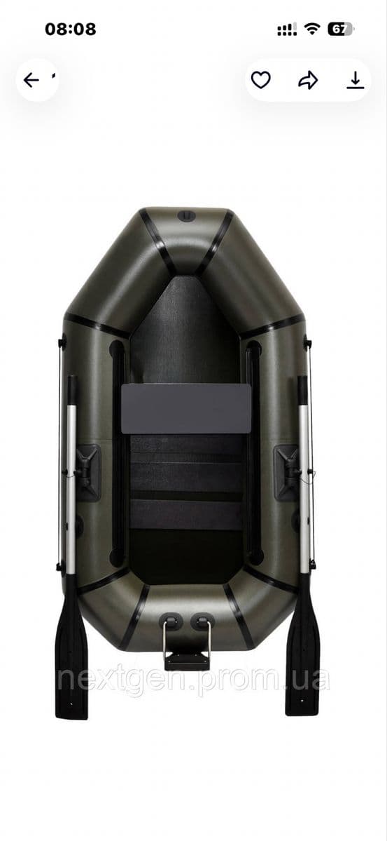 Надувний човен Omega Delta D-190LST PS, Тернопіль, Тернопільська обл.