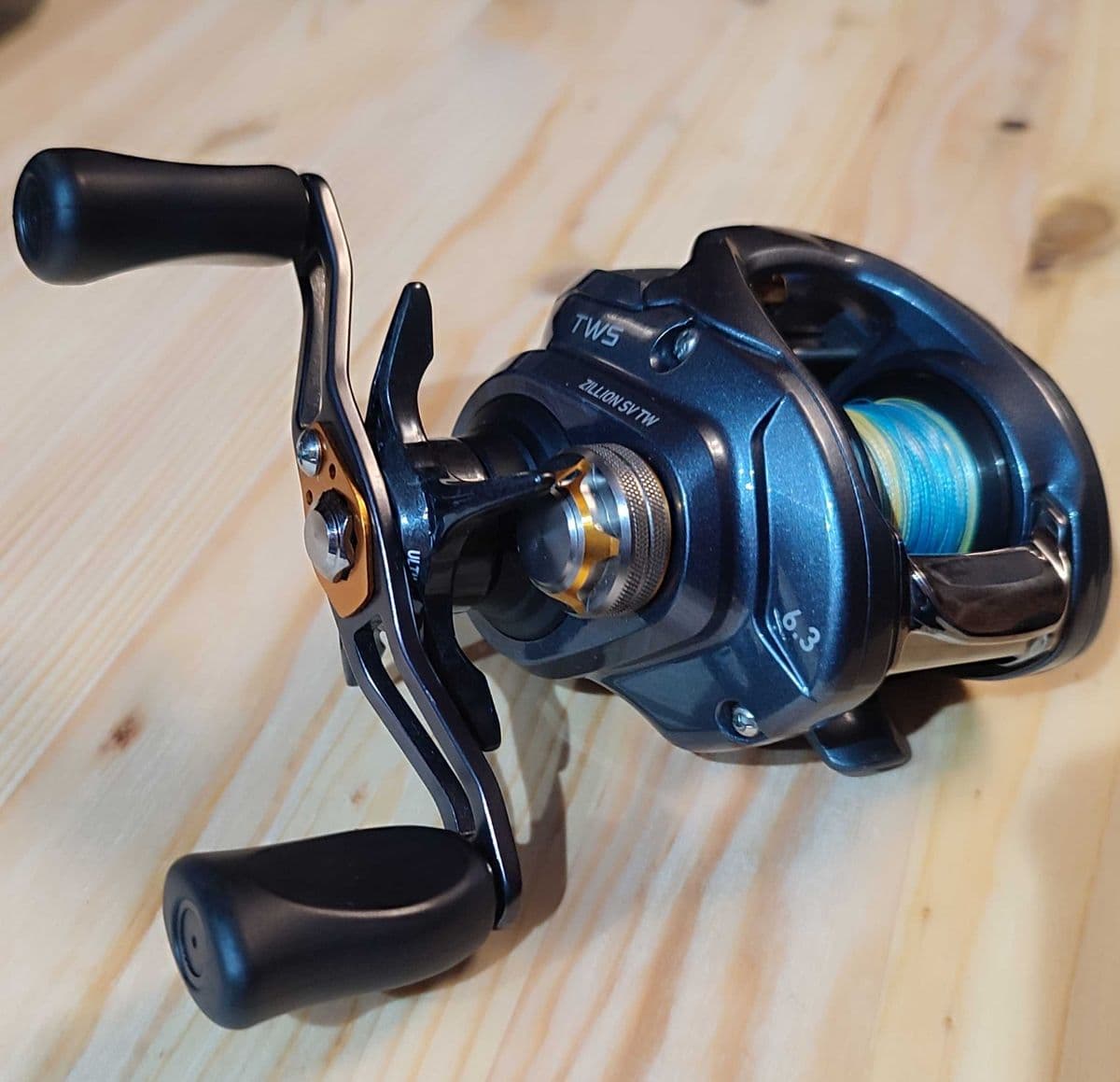Мультиплікаторна котушка Daiwa 16 Zillion SV TW, Рівне, Рівненська обл. — фото 3 з 4
