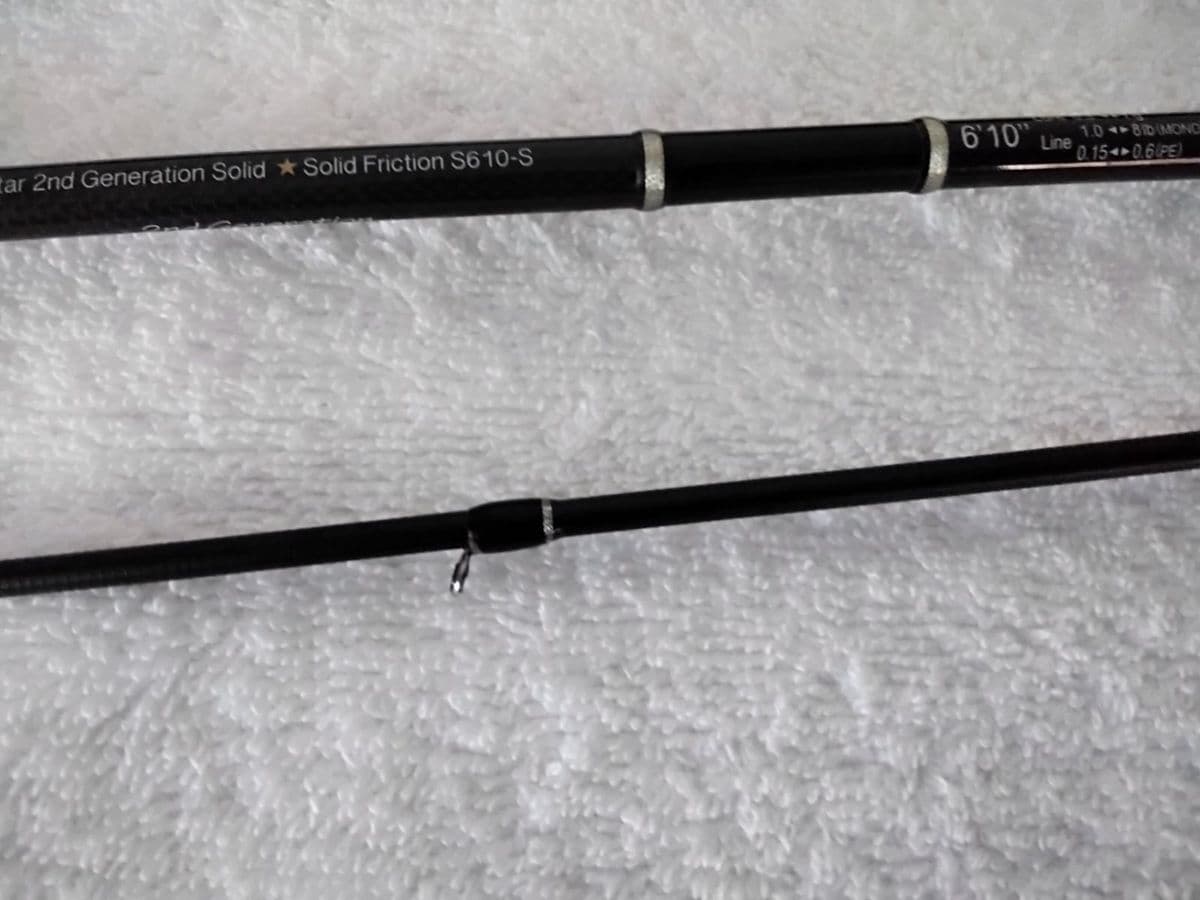 Спінінг Xesta Black Star Solid 2nd Generation S610-S, Коростень, Житомирська обл. — фото 5 з 5