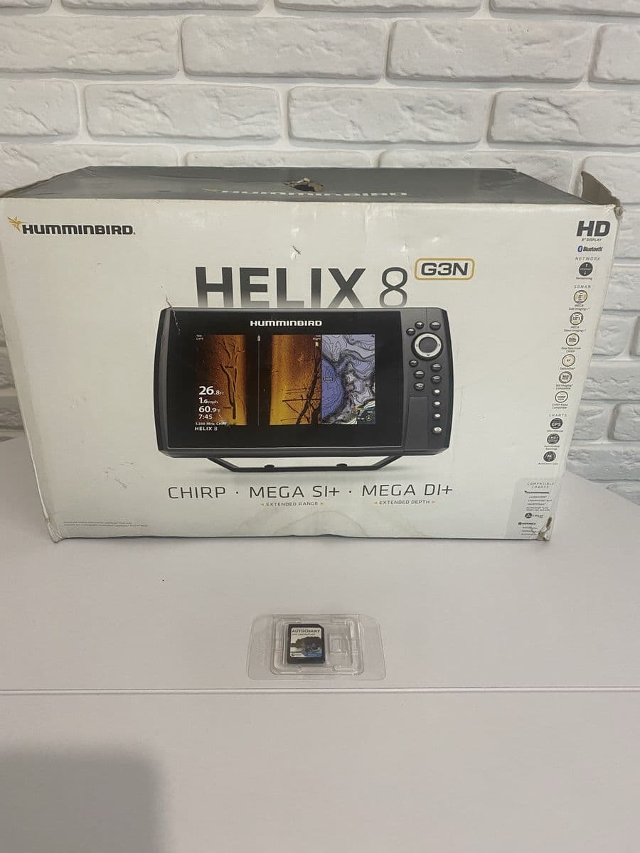 Ехолот Humminbird Helix 8 MSI GPS G3N, Діброва, Івано-Франківська обл. — фото 4 з 5