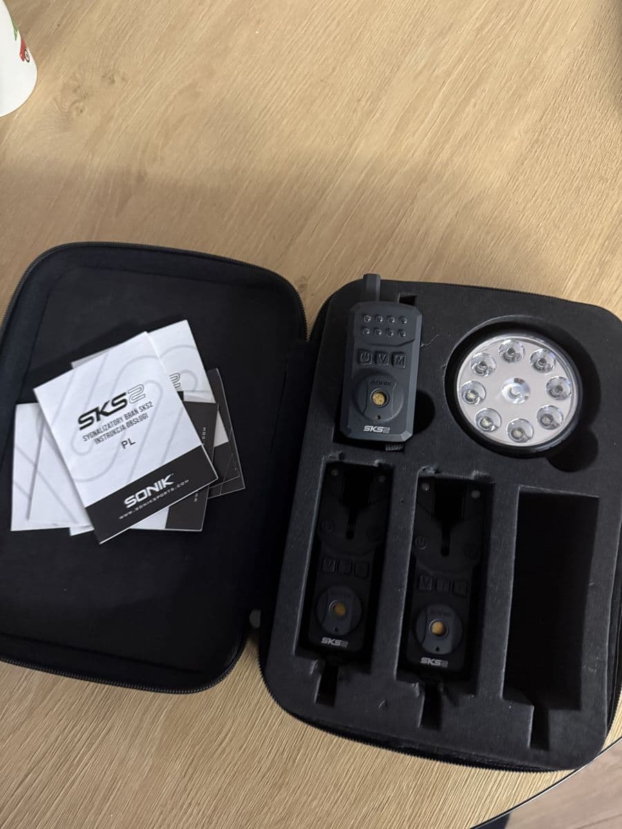 Набір сигналізаторів клювання Sonik SKS2 Alarm Set 2+1 + Bivvy Lamp, Вінниця, Вінницька обл.