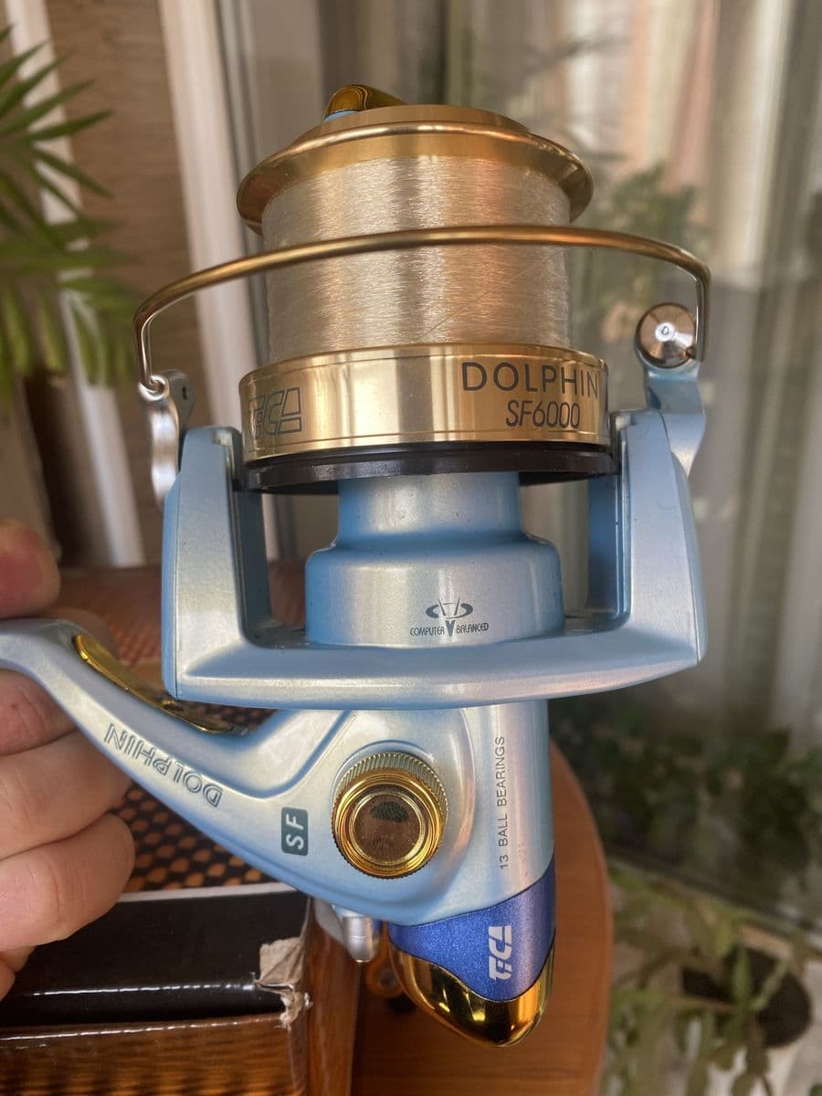 Котушка безінерційна TICA Dolphin SF6000, Запоріжжя, Запорізька обл. — фото 5 з 5