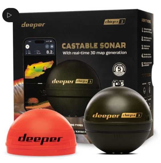 Ехолот Deeper Smart Sonar CHIRP+ 3, Мукачево, Закарпатська обл.