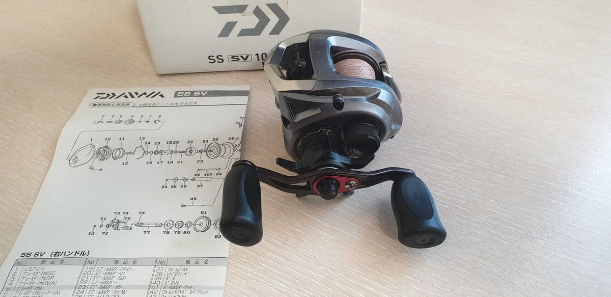 Мультиплікаторна котушка Daiwa SS SV 103H, Кропивницький, Кіровоградська обл.