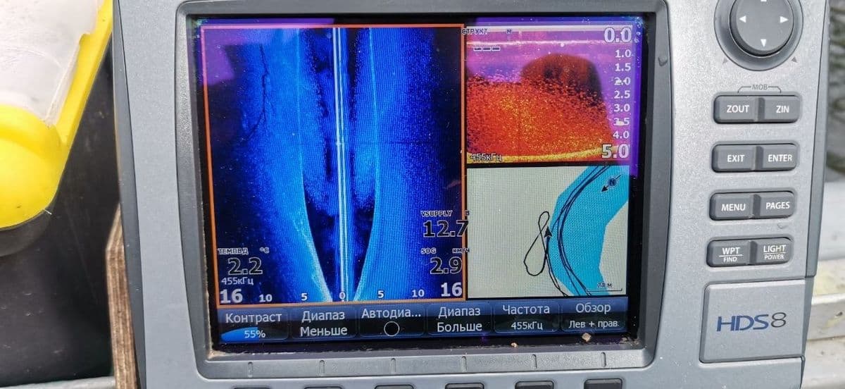 Ехолот-картплоттер Lowrance HDS-8 Gen2, Запоріжжя, Запорізька обл. — фото 4 з 5
