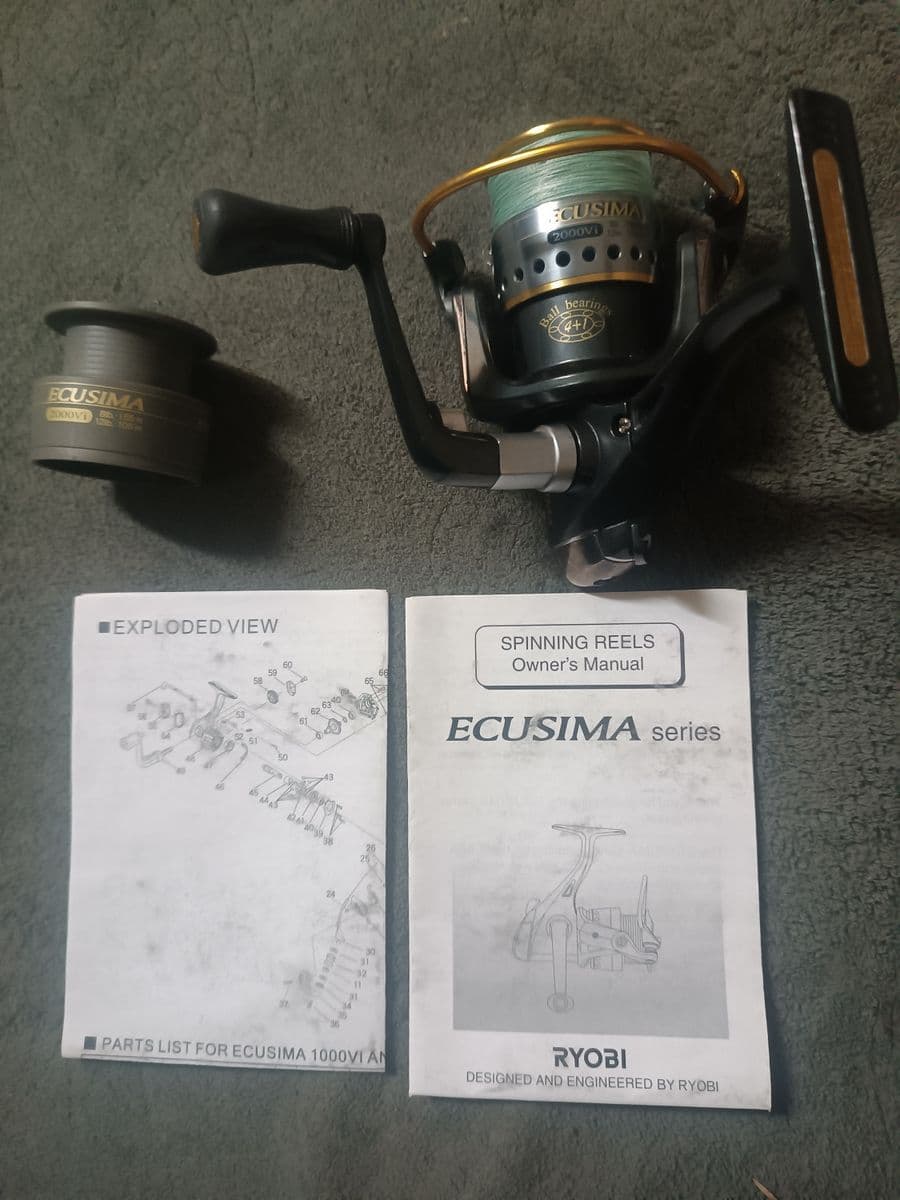 Спінінгова котушка Ryobi Ecusima 2000Vi, Новий Буг, Миколаївська обл.