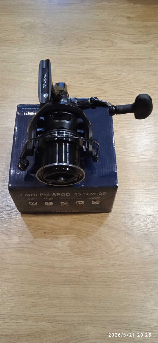 Котушка Daiwa Emblem Spod 35 SCW QD, Полтава, Полтавська обл. — фото 2 з 5