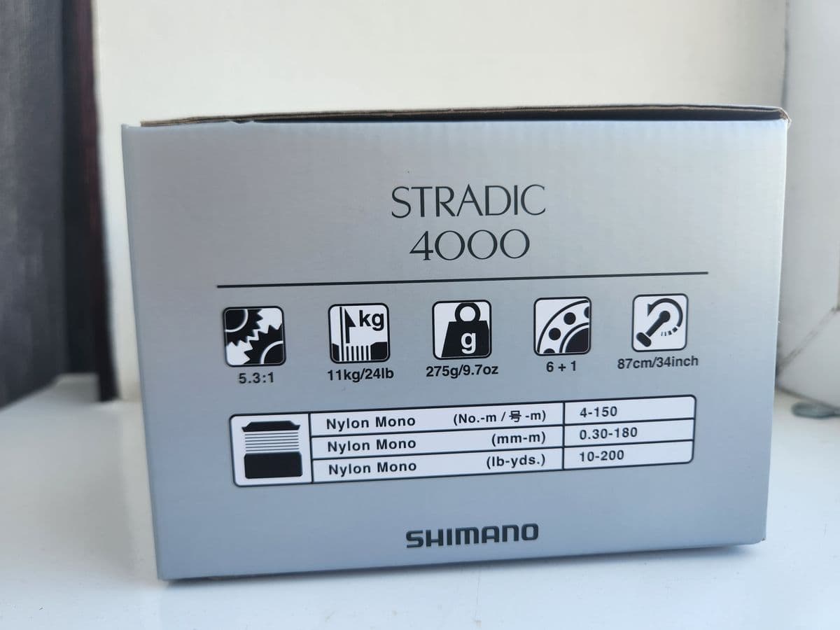 Спінінгова котушка Shimano Stradic 23 4000, Вінниця, Вінницька обл. — фото 4 з 5