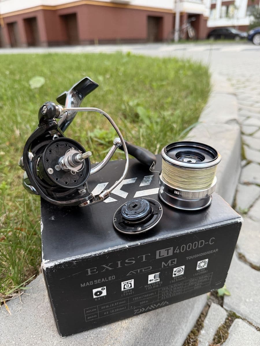 Спінінгова котушка Daiwa 18 Exist LT 4000D-C, Івано-Франківськ, Івано-Франківська обл. — фото 5 з 5