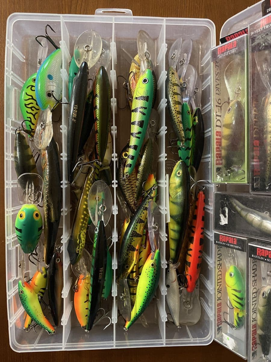 Комплект воблерів Rapala, Salmo, Bomber 44 шт, Суми, Сумська обл. — фото 2 з 2