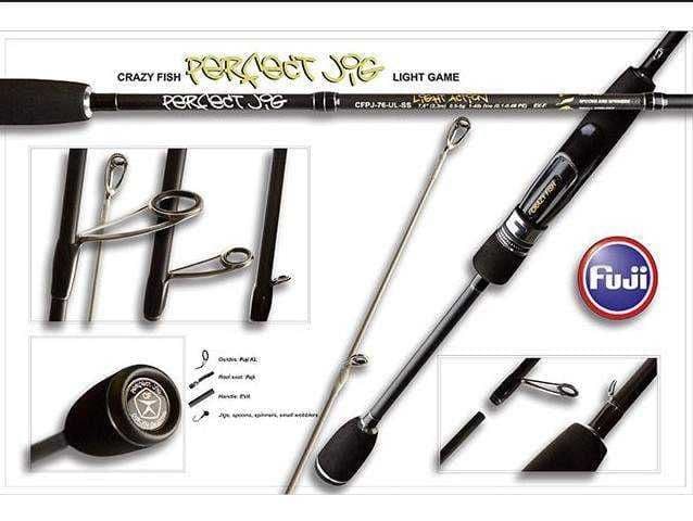 Спінінг Crazy Fish Perfect Jig CFPJ-76-L-T, Запоріжжя, Запорізька обл.