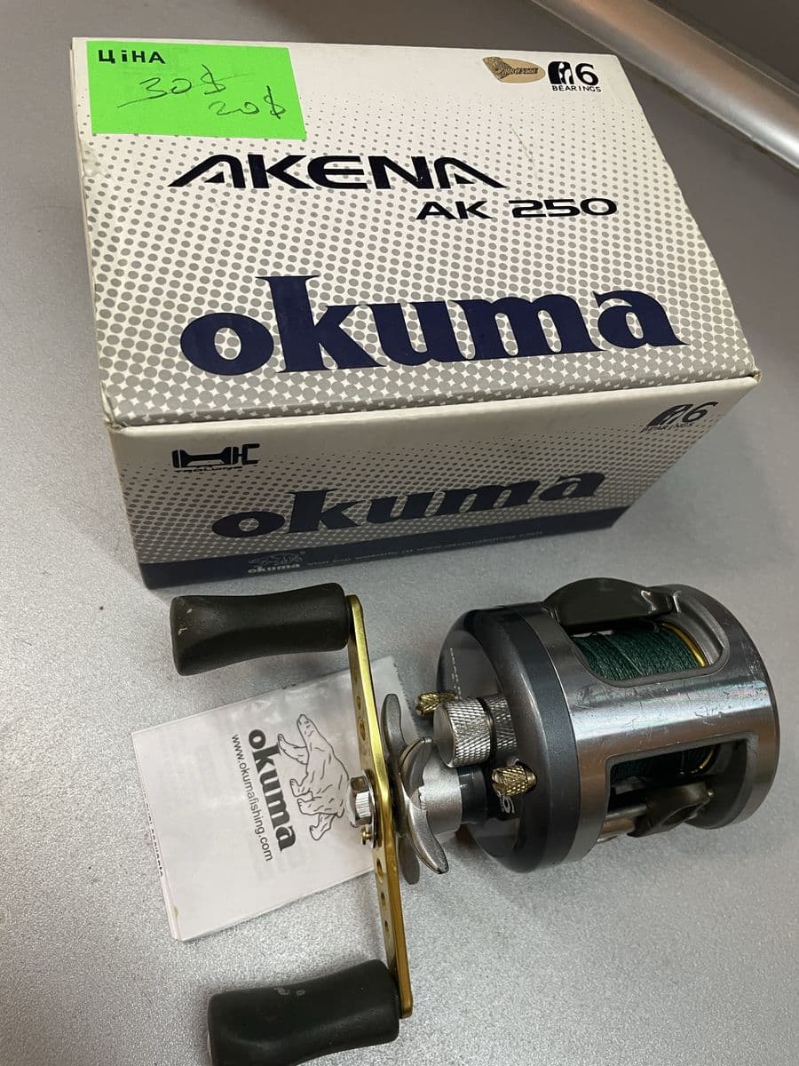 Мультиплікаторні котушки Okuma, Shimano, Abu Garcia, Рені, Одеська обл. — фото 3 з 5