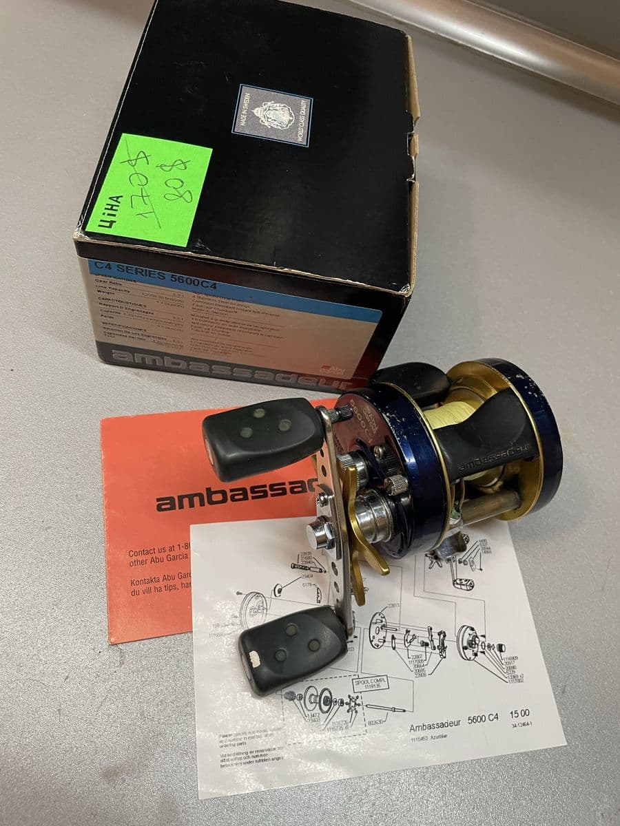 Мультиплікаторні котушки Okuma, Shimano, Abu Garcia, Рені, Одеська обл. — фото 4 з 5