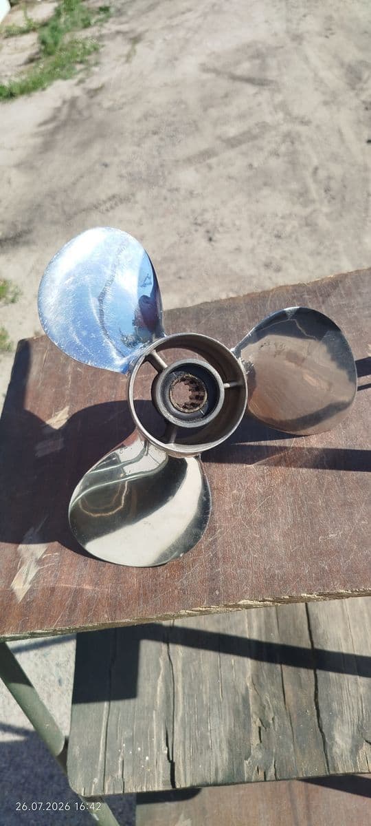 Гвинт для човнового мотора Yamaha 25–30, Кременчук, Полтавська обл. — фото 3 з 4