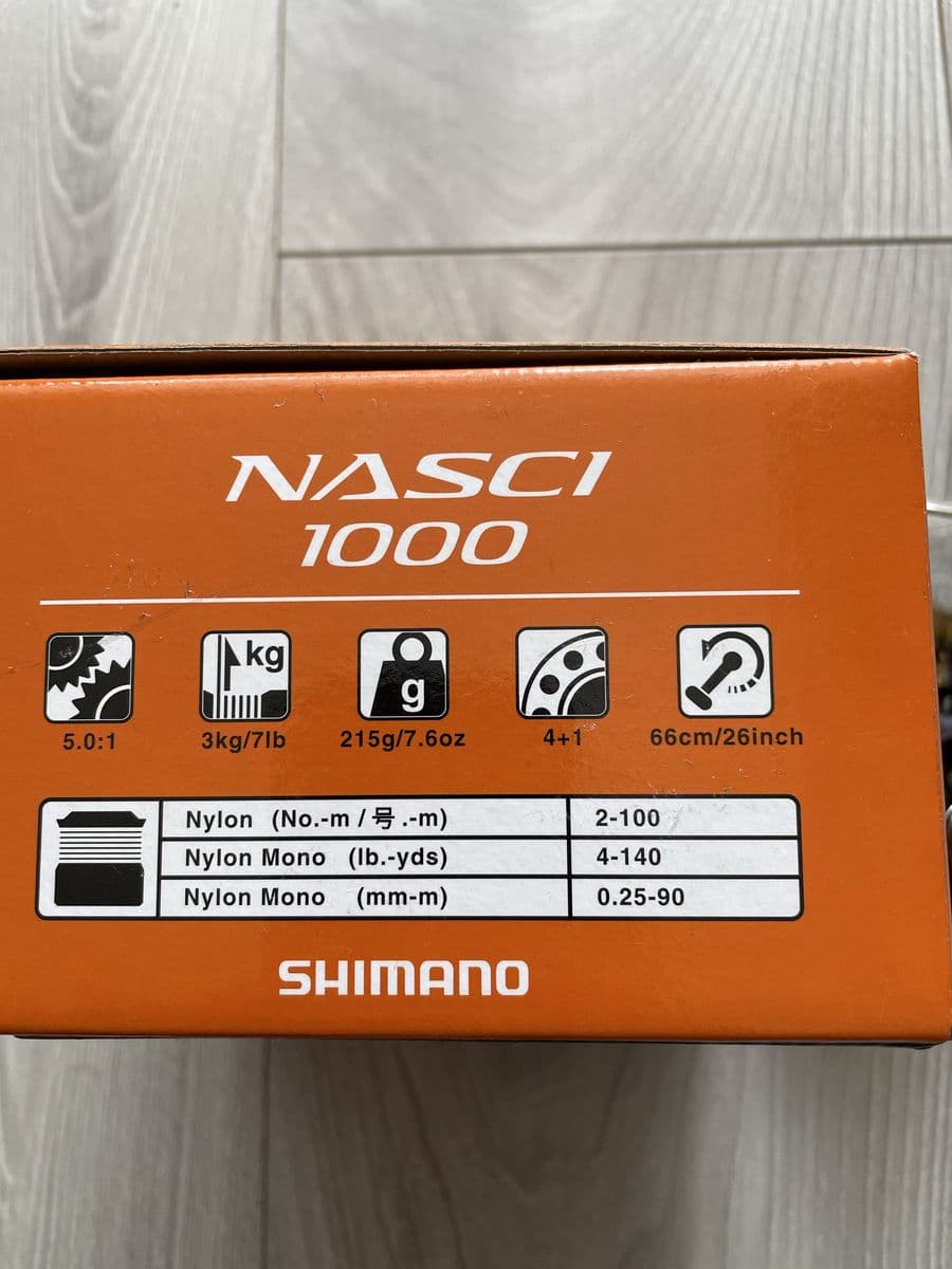 Спінінгова котушка Shimano Nasci 1000, Хмільник, Вінницька обл.