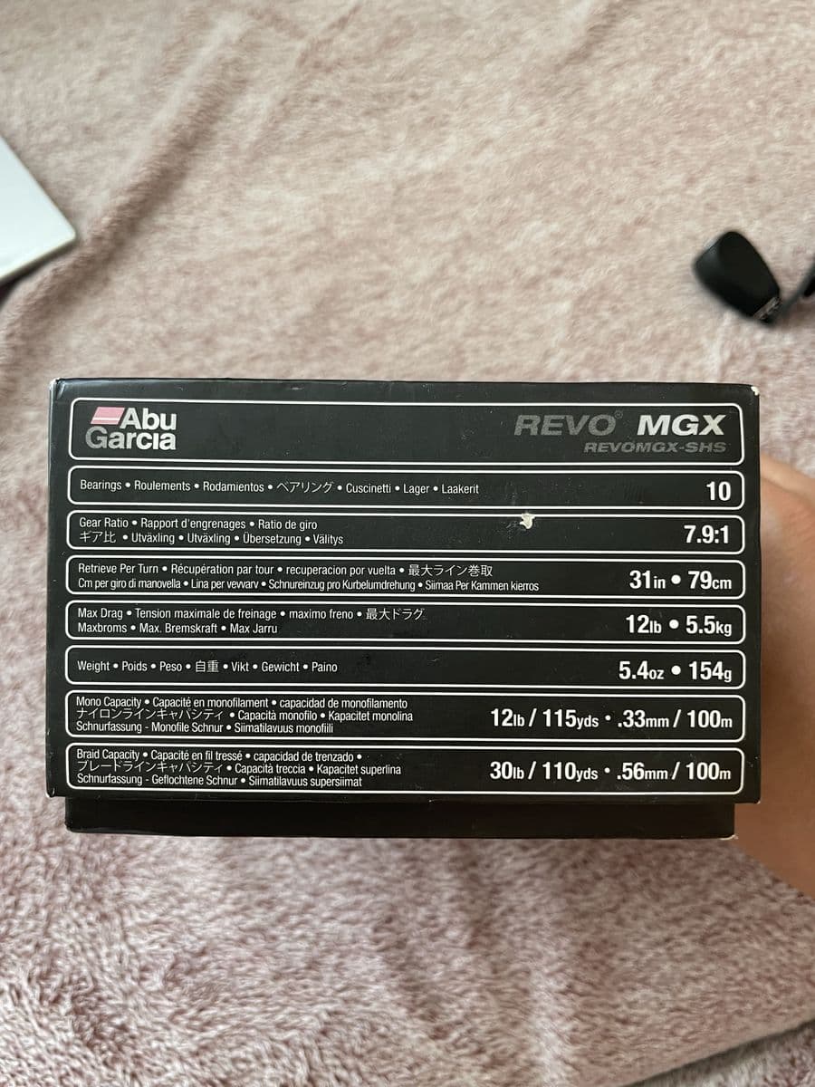 Мультиплікаторна котушка Abu Garcia Revo MGX, Черкаси, Черкаська обл. — фото 4 з 4