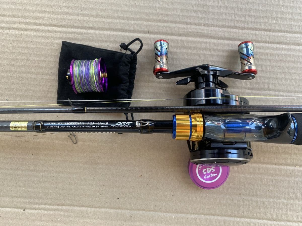 Кастинговий комплект Daiwa Morethan AGS 87MLB і Ryoga 1520, Вінниця, Вінницька обл. — фото 4 з 5