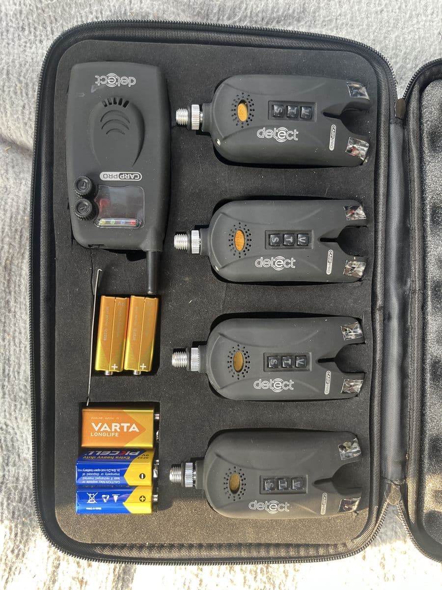 Набір сигналізаторів Carp Pro Detect 9V 4+1, Дніпро, Дніпропетровська обл.