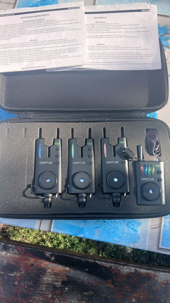 Сигналізатори клювання Carp Pro Cratus 3+1, Шпола, Черкаська обл.
