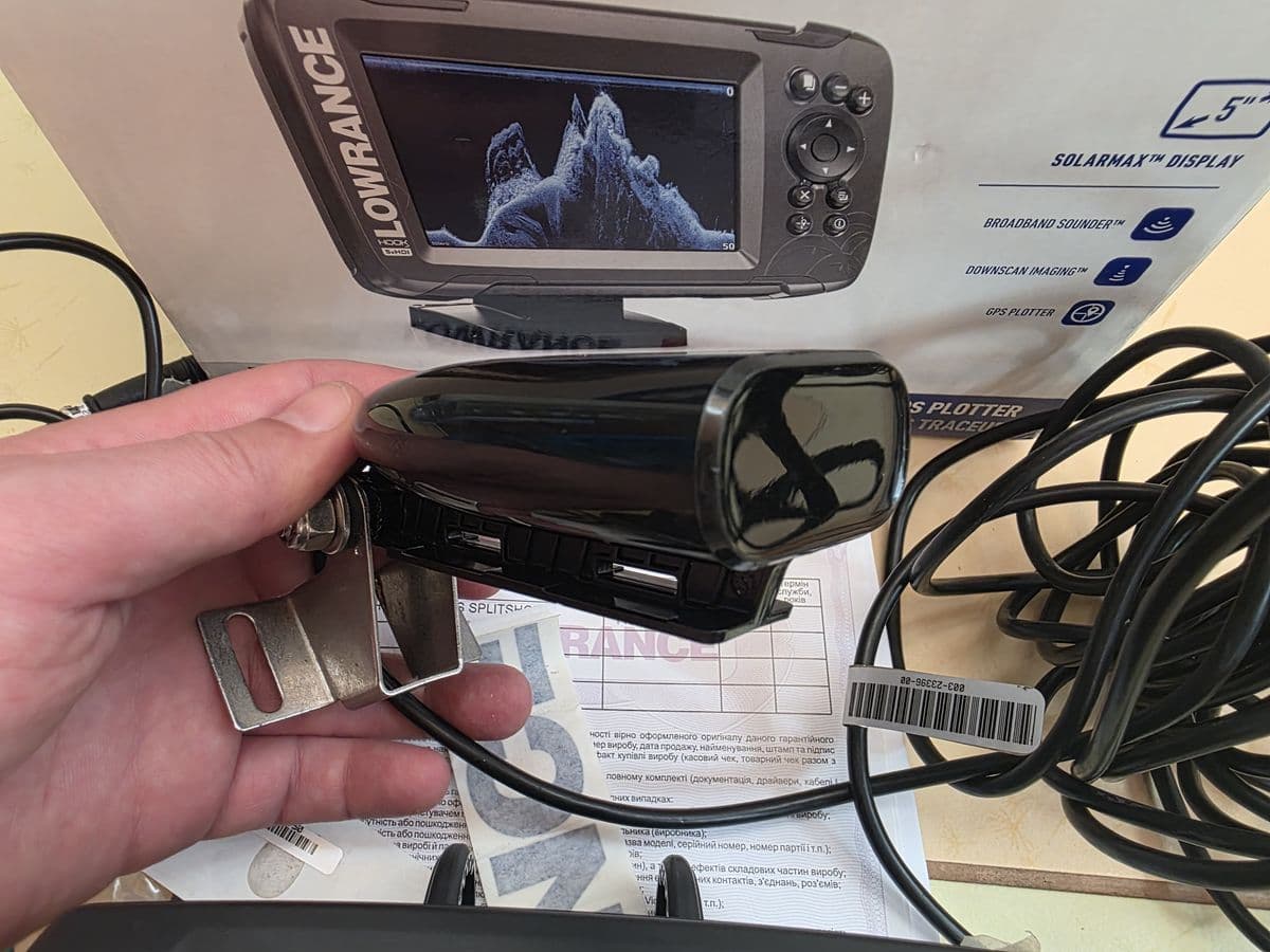 Ехолот Lowrance Hook2-5X GPS SplitShot, Мукачево, Закарпатська обл. — фото 3 з 4