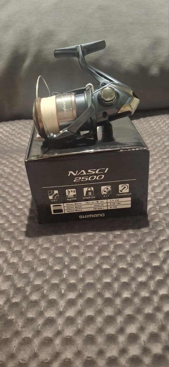 Комплект Shimano Nasci FD 2500 + шнур Yamatoyo PE #0.6, Черкаси, Черкаська обл. — фото 4 з 4