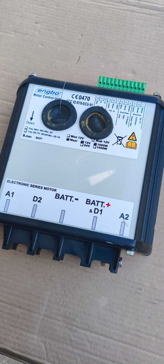 Блок керування лебідкою Engbo ECU-01, Косів, Івано-Франківська обл.
