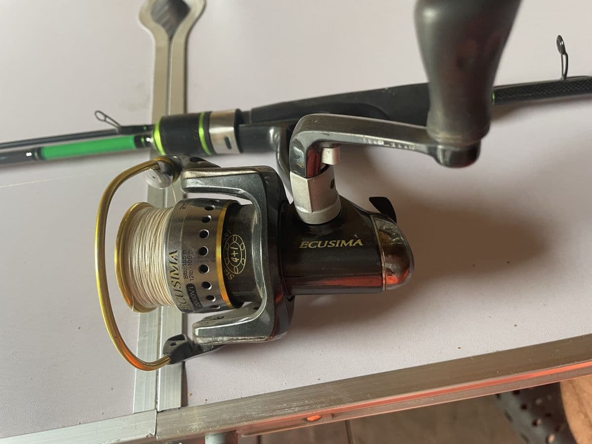 Спінінг RiverTramp Green Kolibri з котушкою Ryobi Ecusima, Бахмач, Чернігівська обл. — фото 2 з 5