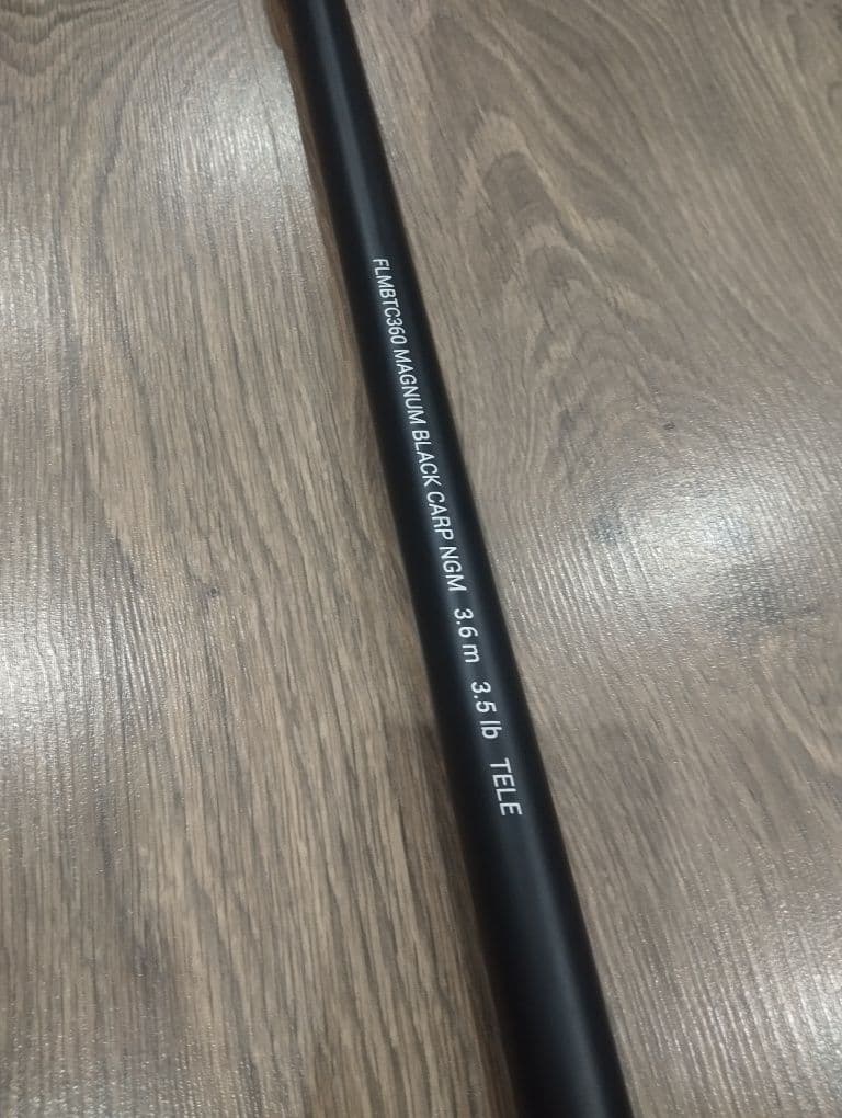 Коропове вудилище Flagman Magnum Black Carp 3.6m 3.5lb + котушка Flagman S-River Feeder 5500, Зарванці, Вінницька обл. — фото 3 з 5