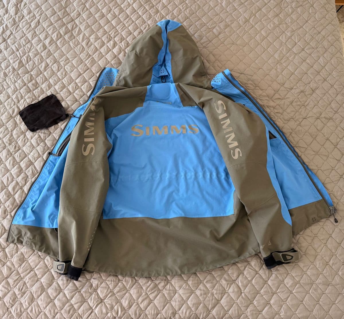 Куртка рибальська Simms Pro Dry, розмір L, Біла Церква, Київська обл. — фото 2 з 5