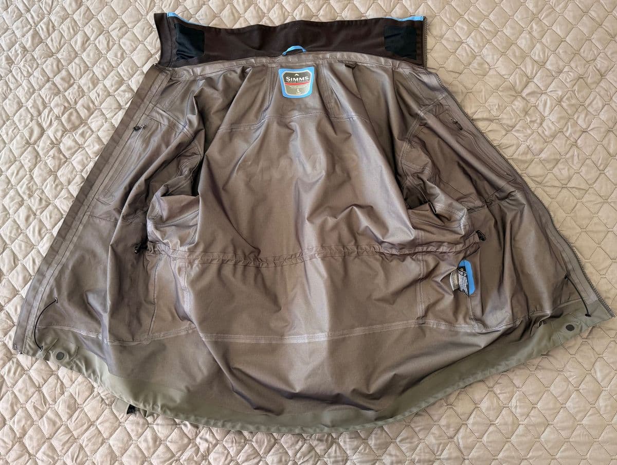 Куртка рибальська Simms Pro Dry, розмір L, Біла Церква, Київська обл. — фото 3 з 5