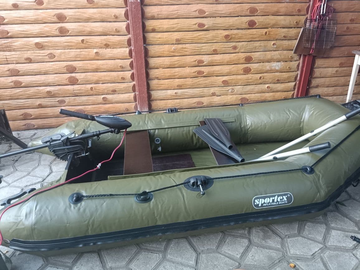 Надувний човен Sportex Shelf 290 з мотором Haswing, Харків, Харківська обл.