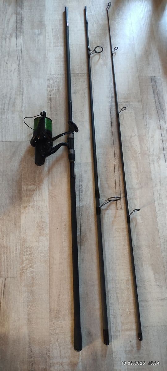 Коропове вудилище Shimano Tribal TX-1A + котушка Daiwa Crosscast 45, Діброва, Івано-Франківська обл.